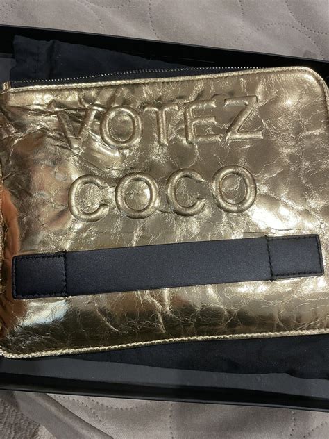 Chanel Votez Coco Clutch 